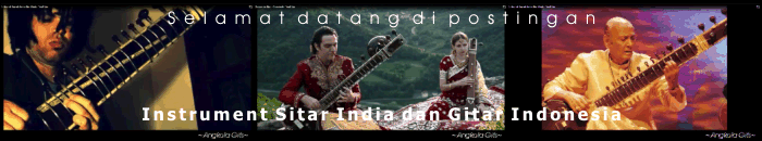Instrument Sitar India dan Gitar Indonesia