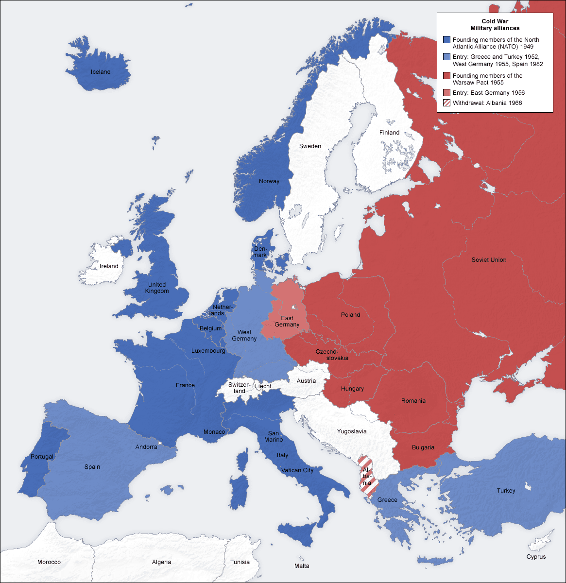 a map showing regions of alliance during the cold war period in europe with such large power hungry players next door asian countries had significant a map showing regions of alliance during the cold war period in europe with such large power hungry players next door asian countries had significant
