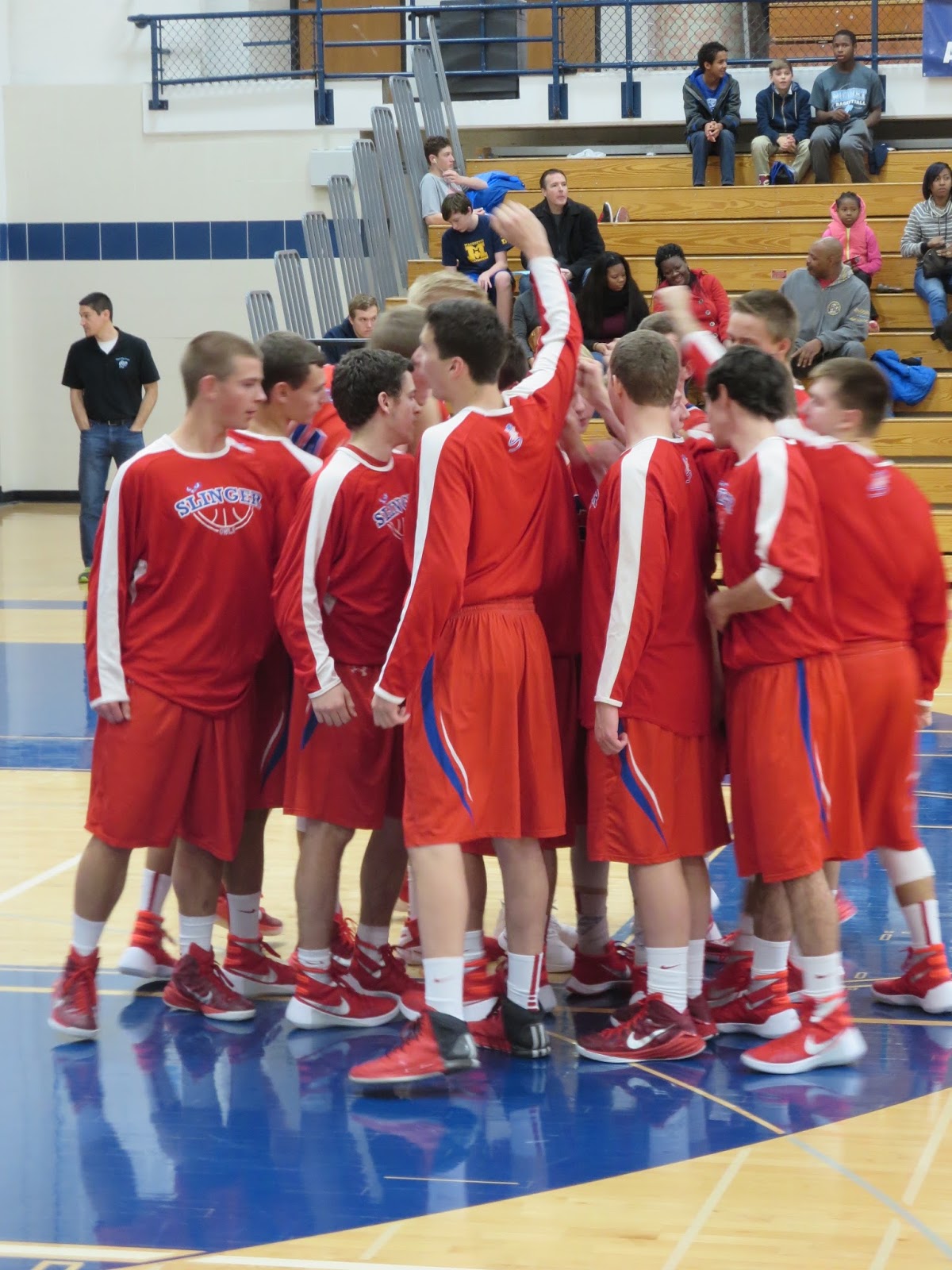 Peterson Eight First Varsity Game