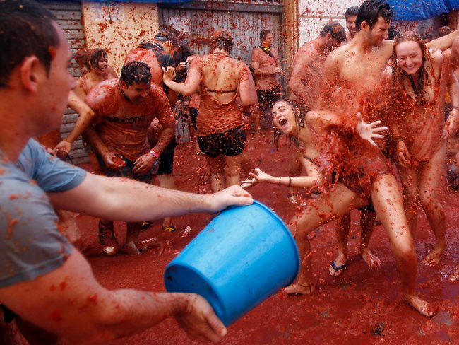 Tomatina Festival Pictures !