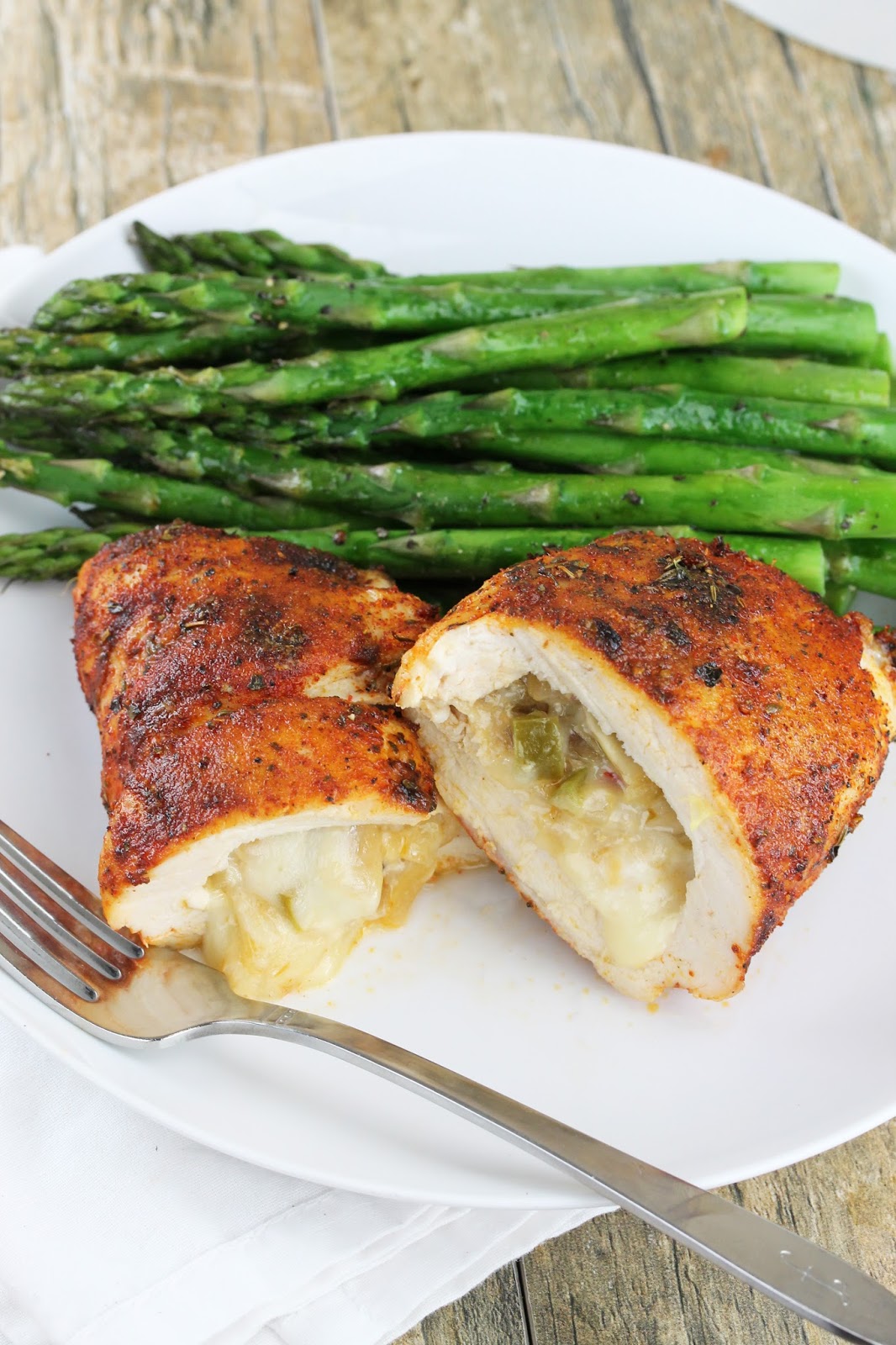 The Stay At Home Chef Cajun Stuffed Chicken Breast