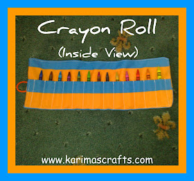 crayon roll tutorial