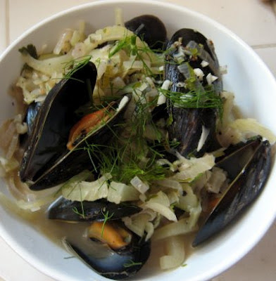 Mussels and Fennel in Ale