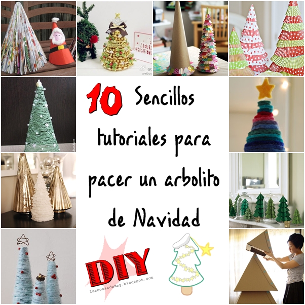 Navidad Decoracion Manualidades ~ DIY MANUALIDADES Y DECORACI?N 10 Sencillos tutoriales para hacer un Navidad Decoracion Manualidades ~ DIY MANUALIDADES Y DECORACI?N 10 Sencillos tutoriales para hacer un
