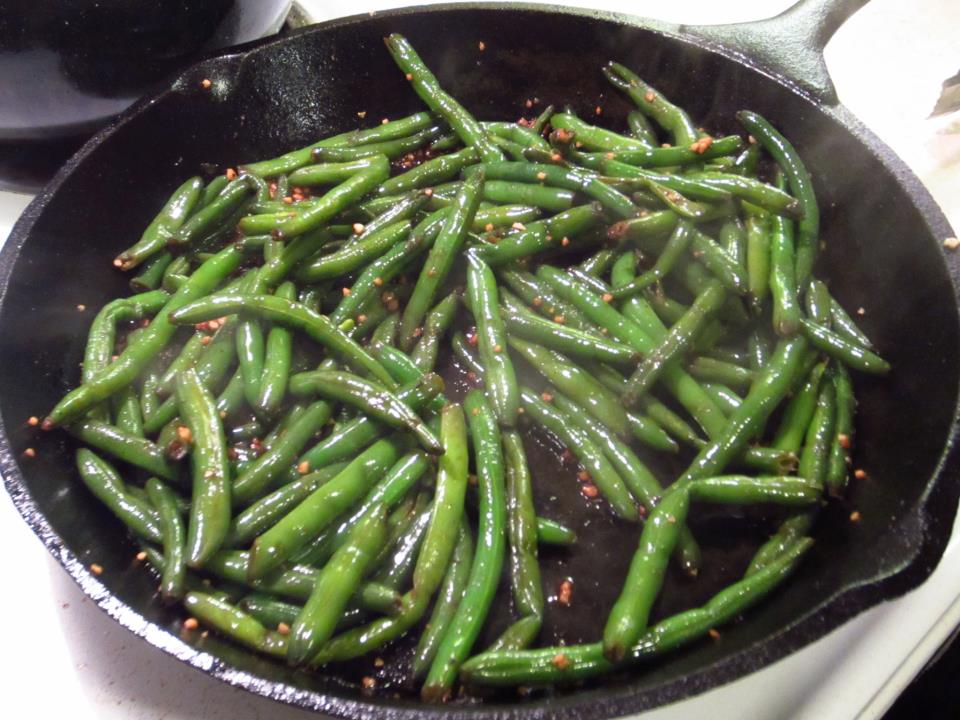 Sweet and Spicy Green Beans 42nd Recipe Street