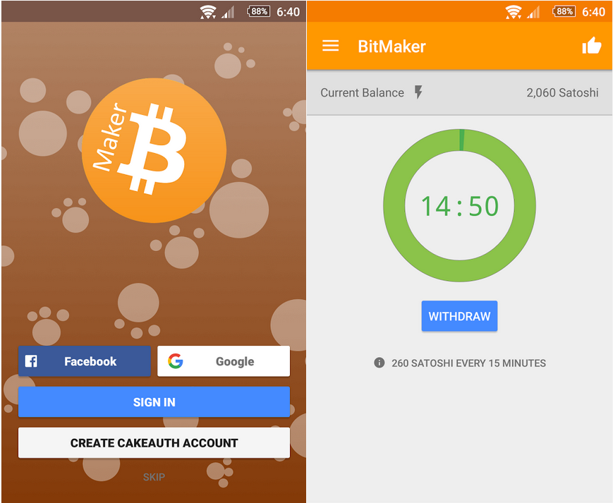 trusted bitcoin earning apps
