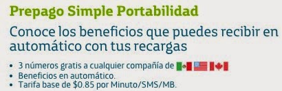 Prepago Simple Portabilidad