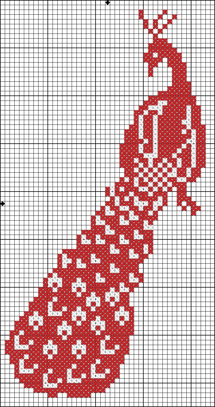 Shawkl Designs Peacock Crossstitch Design