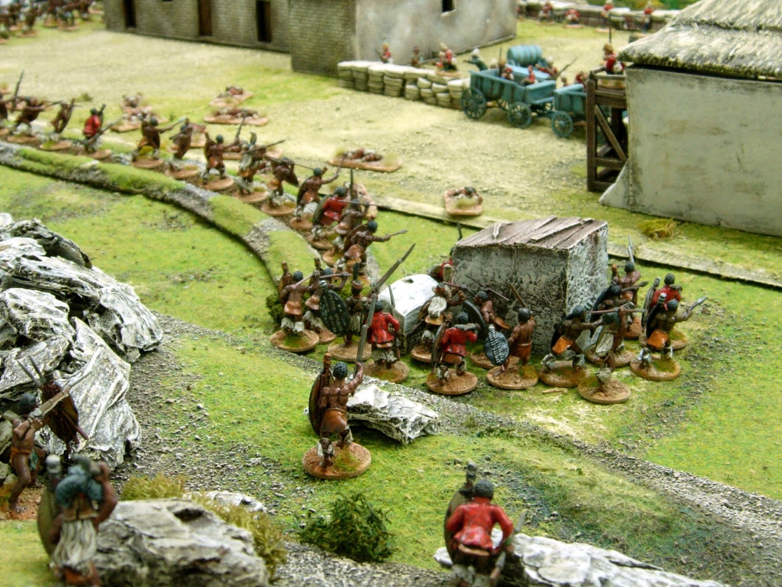 Wargaming with Silver Whistle Battle of Rorke's Drift part 2 The
