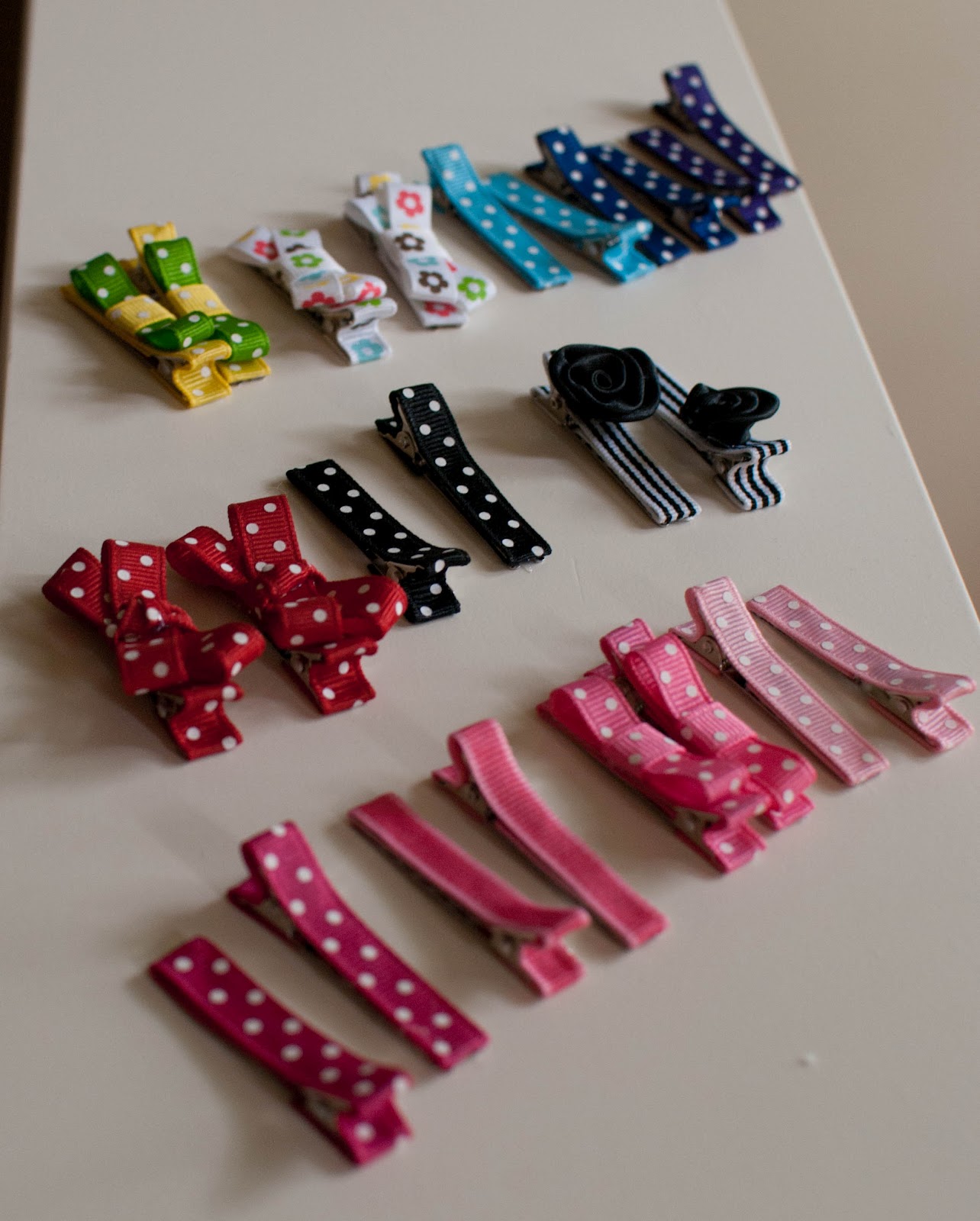 31 Flavors {DIY} Bow holder & bows