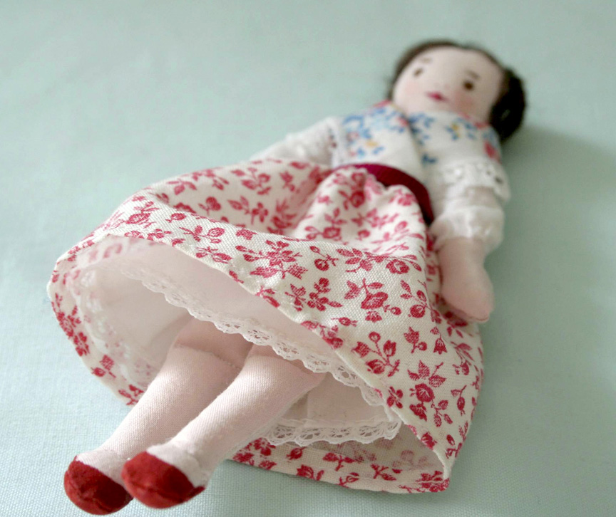 tiny handmade dolls
