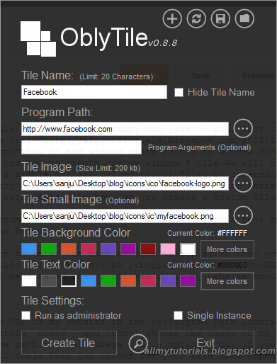 How To Create Window 8 Tiles How To Create Window 8 Tiles