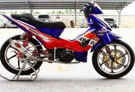 Modifikasi Karisma 125 D Gambar Motor Road Race Myotomotif