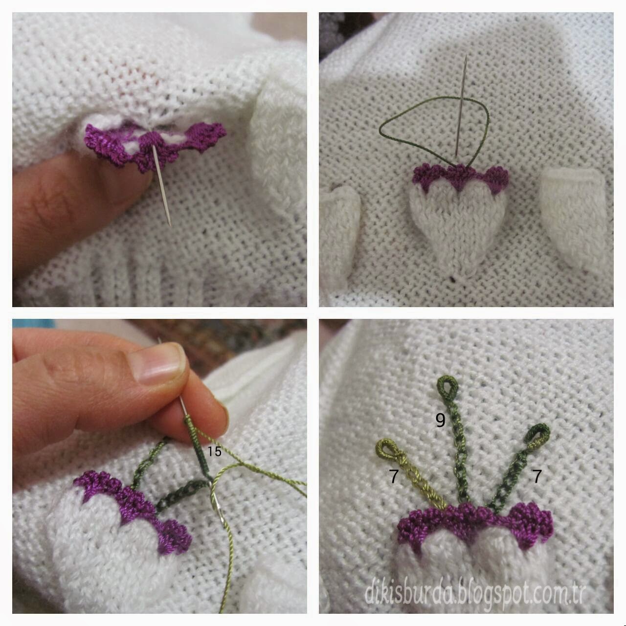 Dikiş Burda BREZİLYA İŞİ İŞLEMELİ BEBEK YELEĞİ