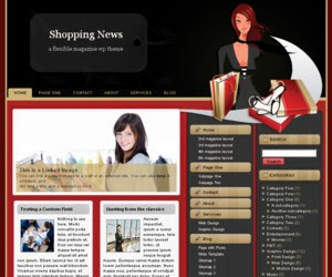 Shopping News WordPress Theme