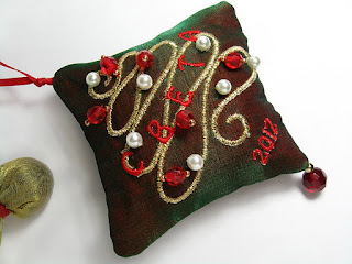 Sachet pad, sachet, lavender, Christmas gift