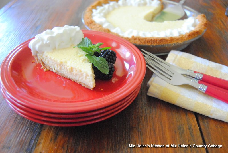 Miz Helen's Country Cottage Buttermilk Ice Box Pie