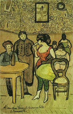 bezoek aan prostituee