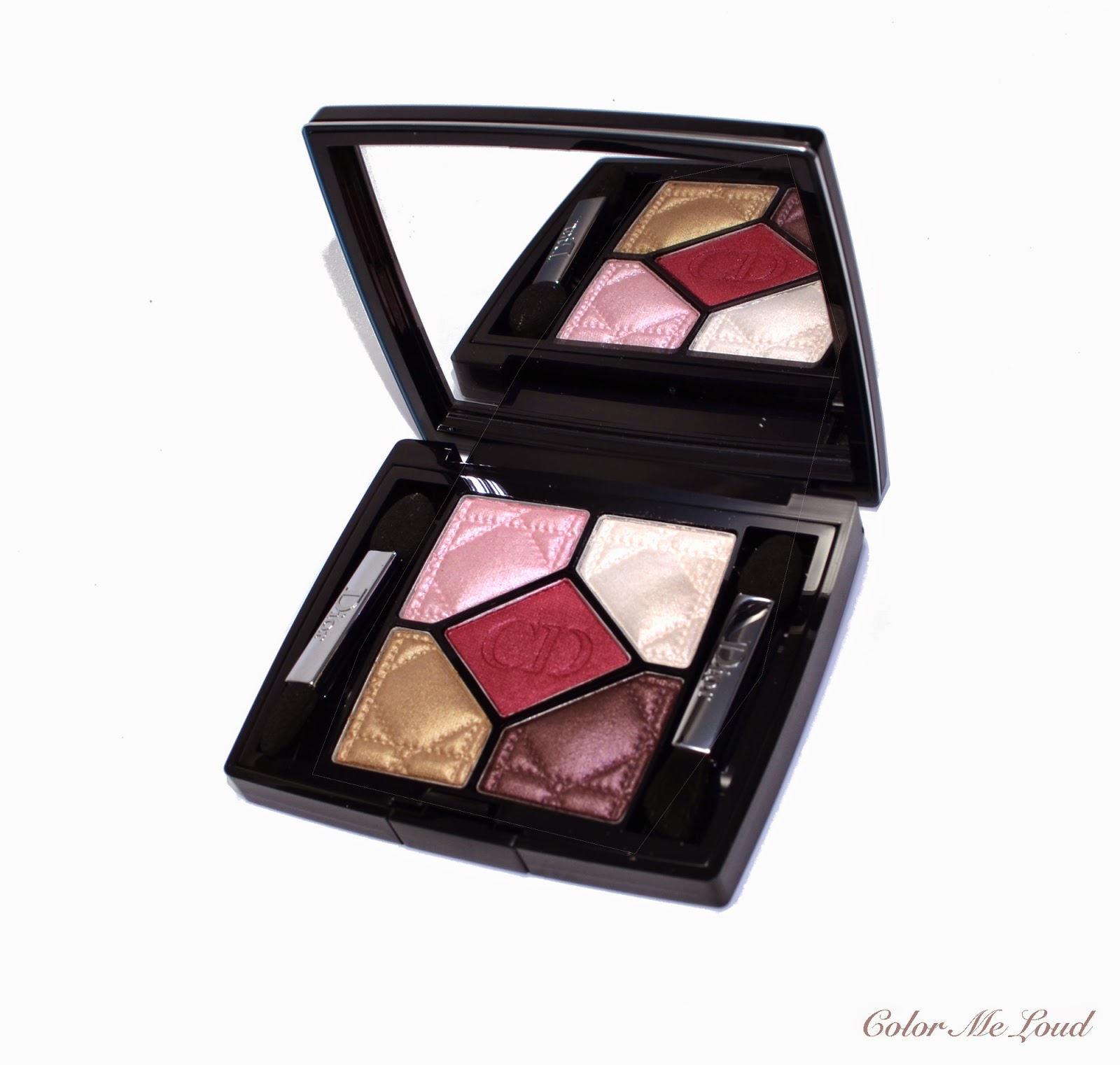 Dior 5 Couleurs Eye Shadow Palette #876 Trafalgar from Fall 2014 Collection, Swatch, Review & FOTD