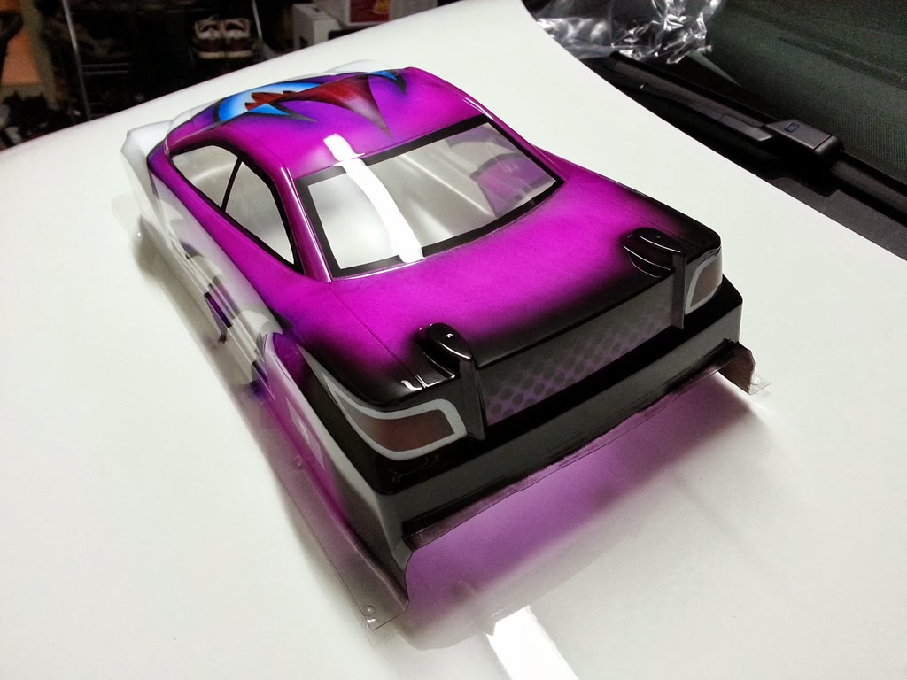 Speedy RC Racing Blog My second attempt to Airbrush painting