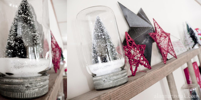 how to make a mason jar christmas tree