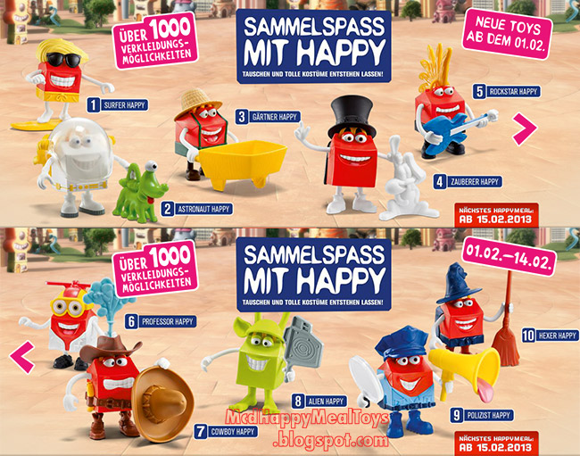 The Happy Meal Character – Happy Meal Toys
