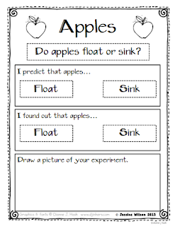 Sink Or Float Worksheets For Kindergarten Floating And