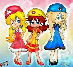 Peach e daisy poker face