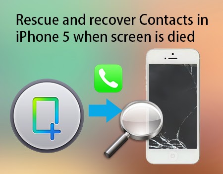 recover contacts in iphone 5