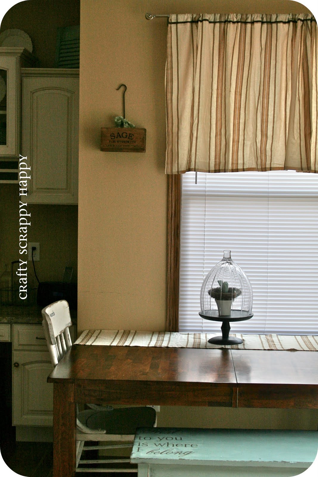 Crafty, Scrappy, Happy Chair + Shower Curtain?!