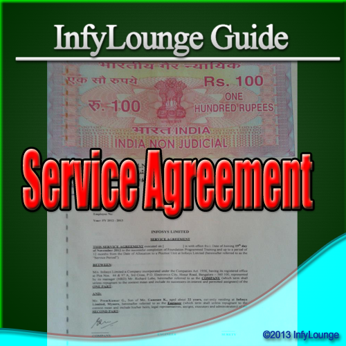 Infosys Service Agreement Bond