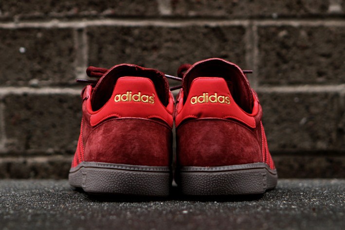 burgundy adidas spezial