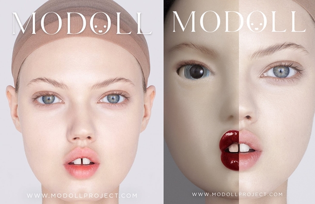 Same or Not：牙縫名模變身3D列印芭比娃娃