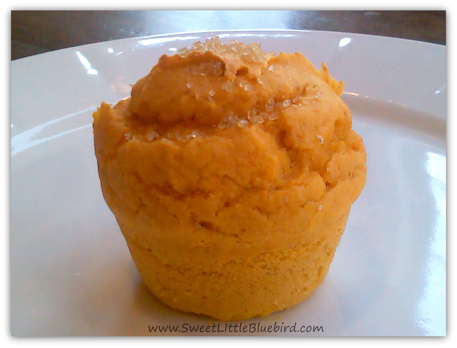 Easy Cake Mix Mini Muffins made with Pumpkin Sweet Little Bluebird