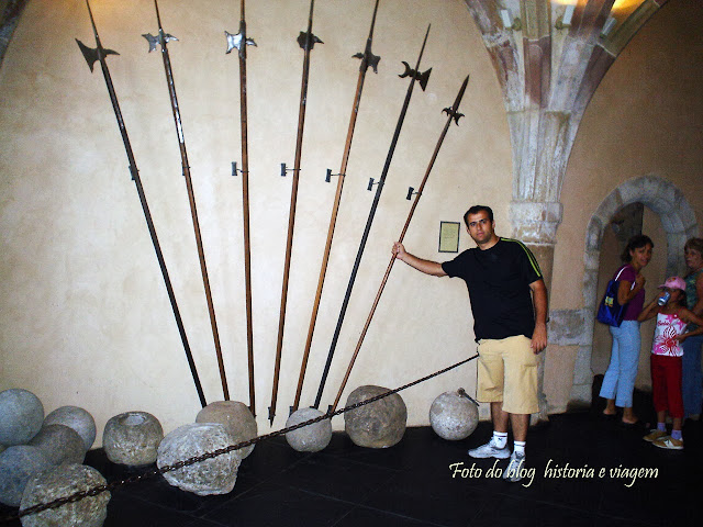Lanças da sala dos cavaleiros Castelo de Vianden