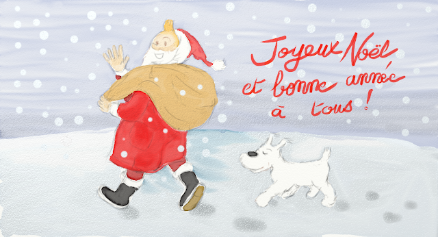Tintin Père Noël