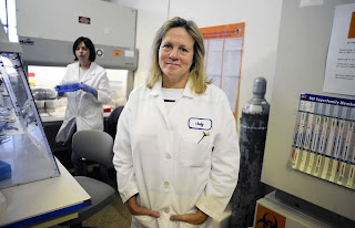 Judy Mikovits, lead researcher at the Whittemore-Peterson Institute, believes the retrovirus XMRV is linked to chronic fatigue syndrome. But other researchers say that link cannot be found. (David B. Parker, Reno Gazette-Journal / March 17, 2011)