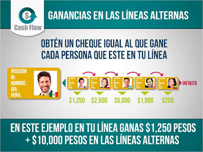 Ganancias en Lineas Alternas Gana mas Dinero en Cash flow de bidiglobal