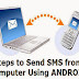 Steps to Send SMS from Computer using Android phone