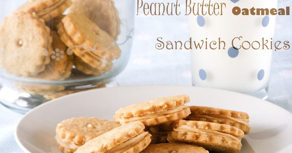 maple•spice Peanut Butter Oatmeal Sandwich Cookies