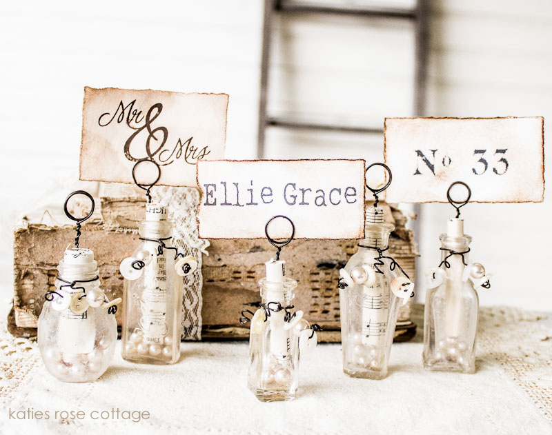 Vintage Petite Place Card Holders