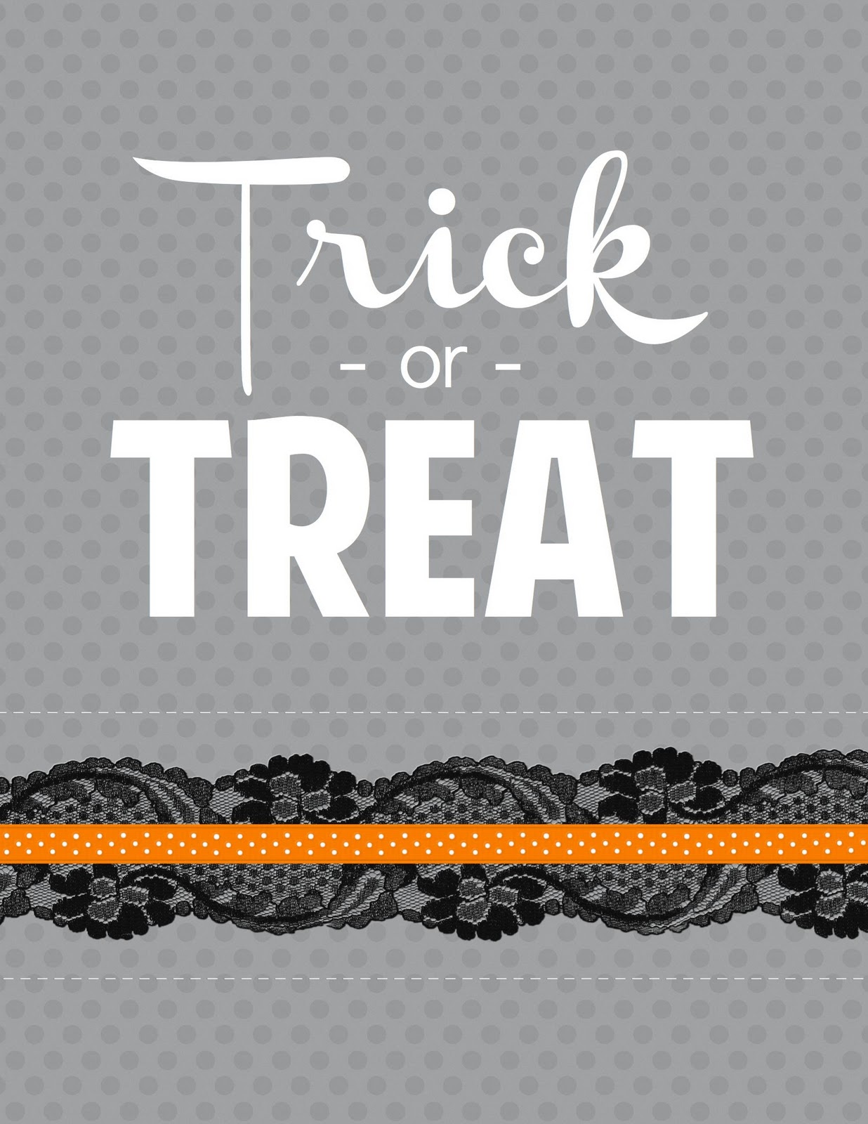 free "trick or treat" halloween printable...