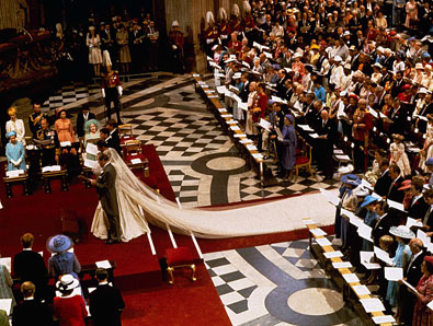 Royal Wedding Of Charles & Diana
