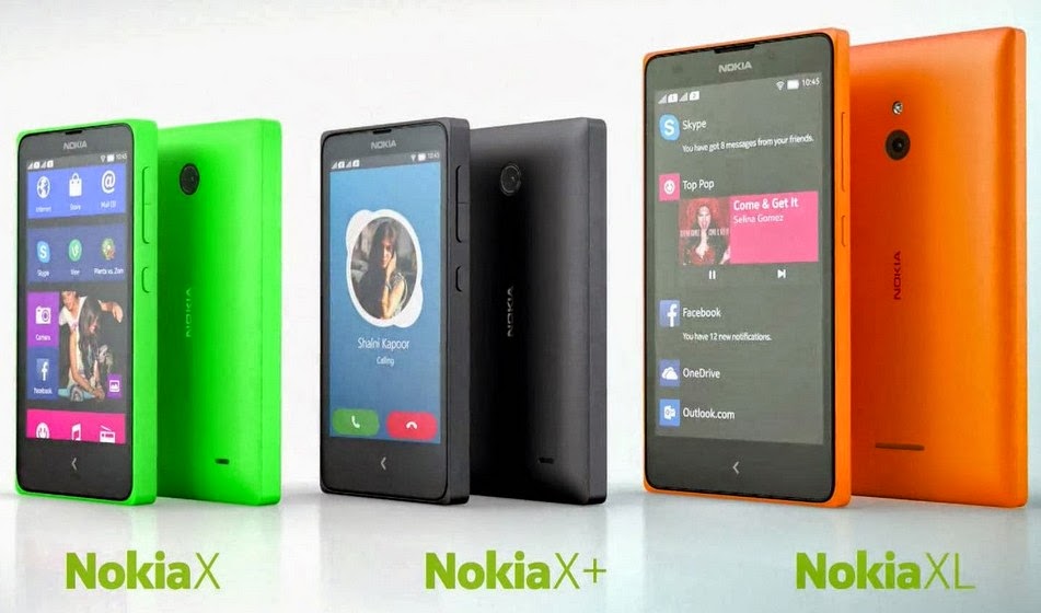 Harga Nokia X, X+ dan XL Nokia X, X+ dan XL