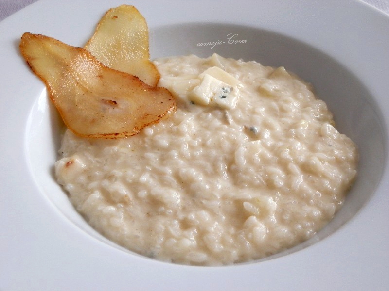 Risotto con Pera y