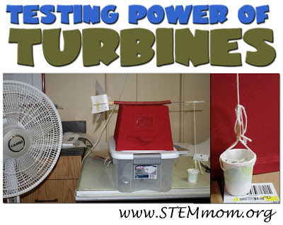 Testing the Power of Student-Designed Turbines: STEMmom.org