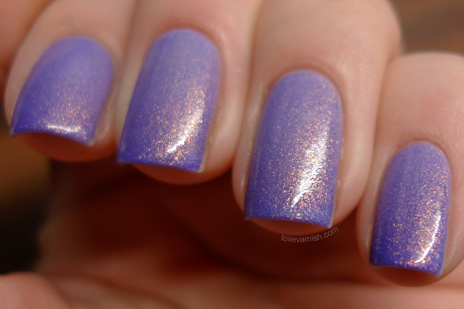 F.U.N Lacquer Purple Crocus purple lilac violet thermal polish F.U.N Lacquer Purple Crocus purple lilac violet thermal polish