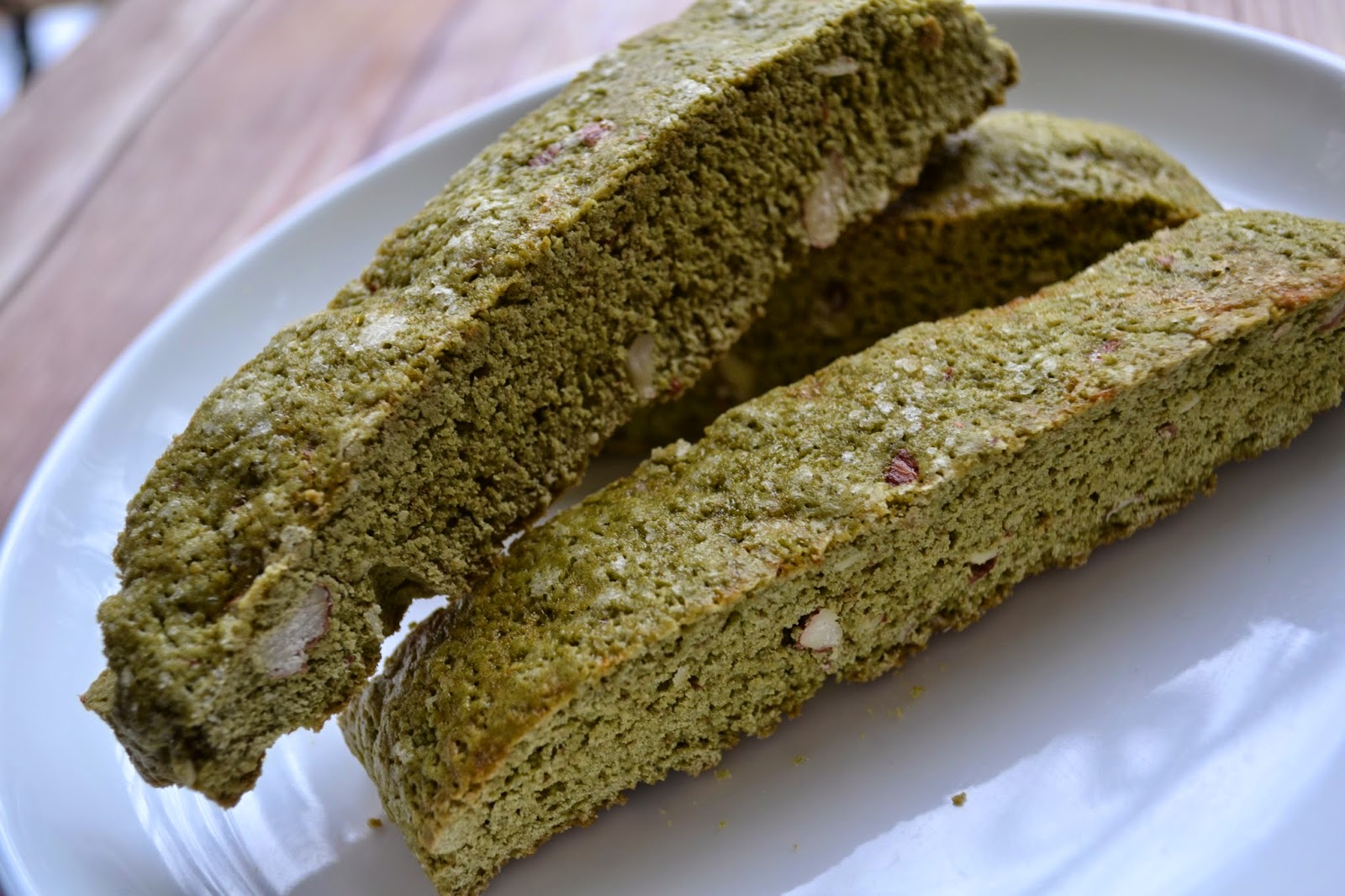 Biscotti Baby Shower Green Tea Almond Biscotti