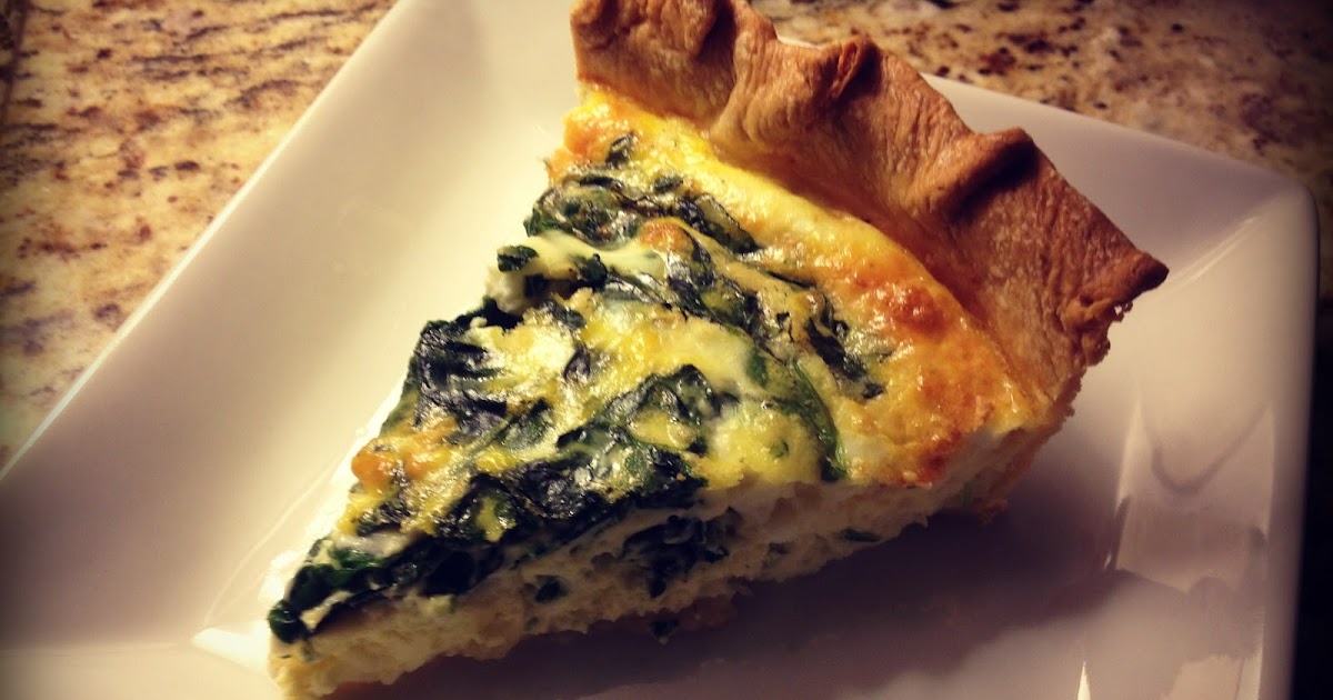 this hungry mama bakes Spinach & Feta Quiche
