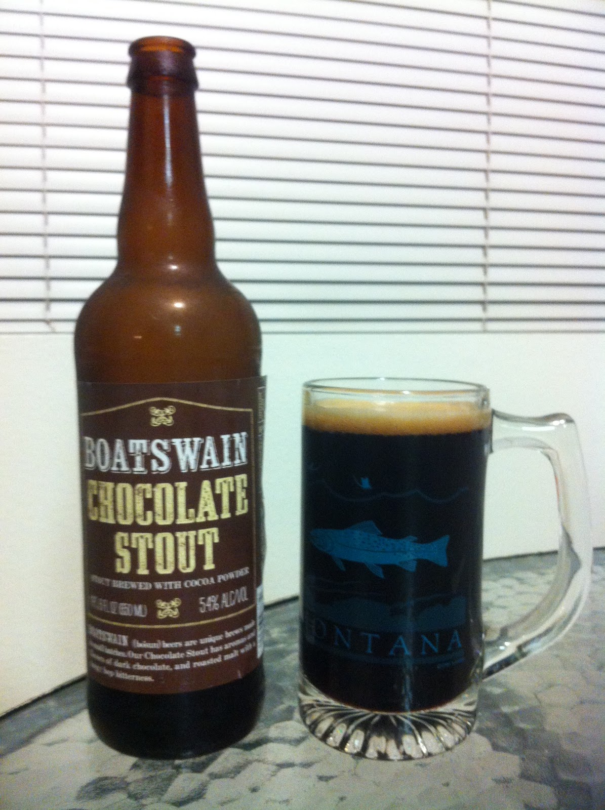 Rhapsody in Brew Rhinelander Brewing Co. Boatswain Chocolate Stout